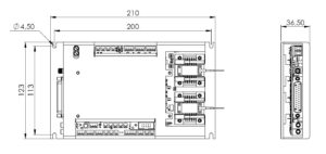 fiber laser diode driver dimensions