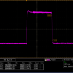 Impulsion de 100 ns d'une diode laser 808 nm