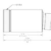 808 nm laser diode collimator