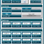 高出力レーザーダイオードGUI