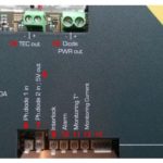 entrées et sortis du driver de diode laser forte puissance