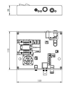 Gepulster SOA-Treiber – SOA-Std.-Abmessungen