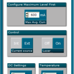 GUI des Treibers "CCS-CW"