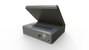 Picture showing the rear of the PID controller