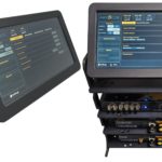 すべてのAeroDIODE製品は、Windowsノートパソコンで制御できます。このオプションは、1つまたは複数のAeroDIODE製品をローカルに制御するための追加タッチスクリーンを追加します。また、イーサネットリレーとしても機能します。